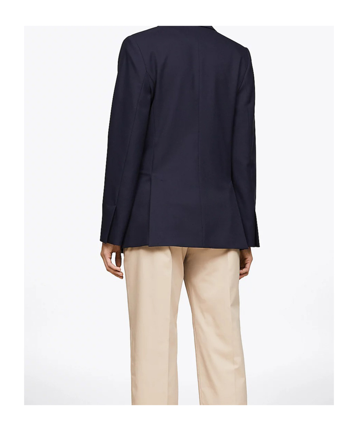 Tommy Hilfiger Th Monogram Stamp Single Breasted Blazer In Blue