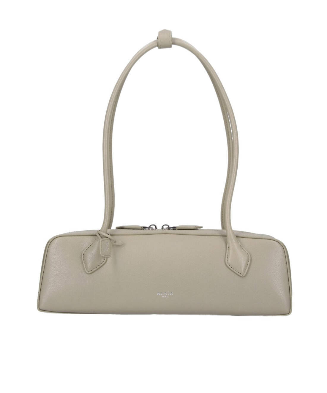 Alaïa Logo Tote Bag In Brown