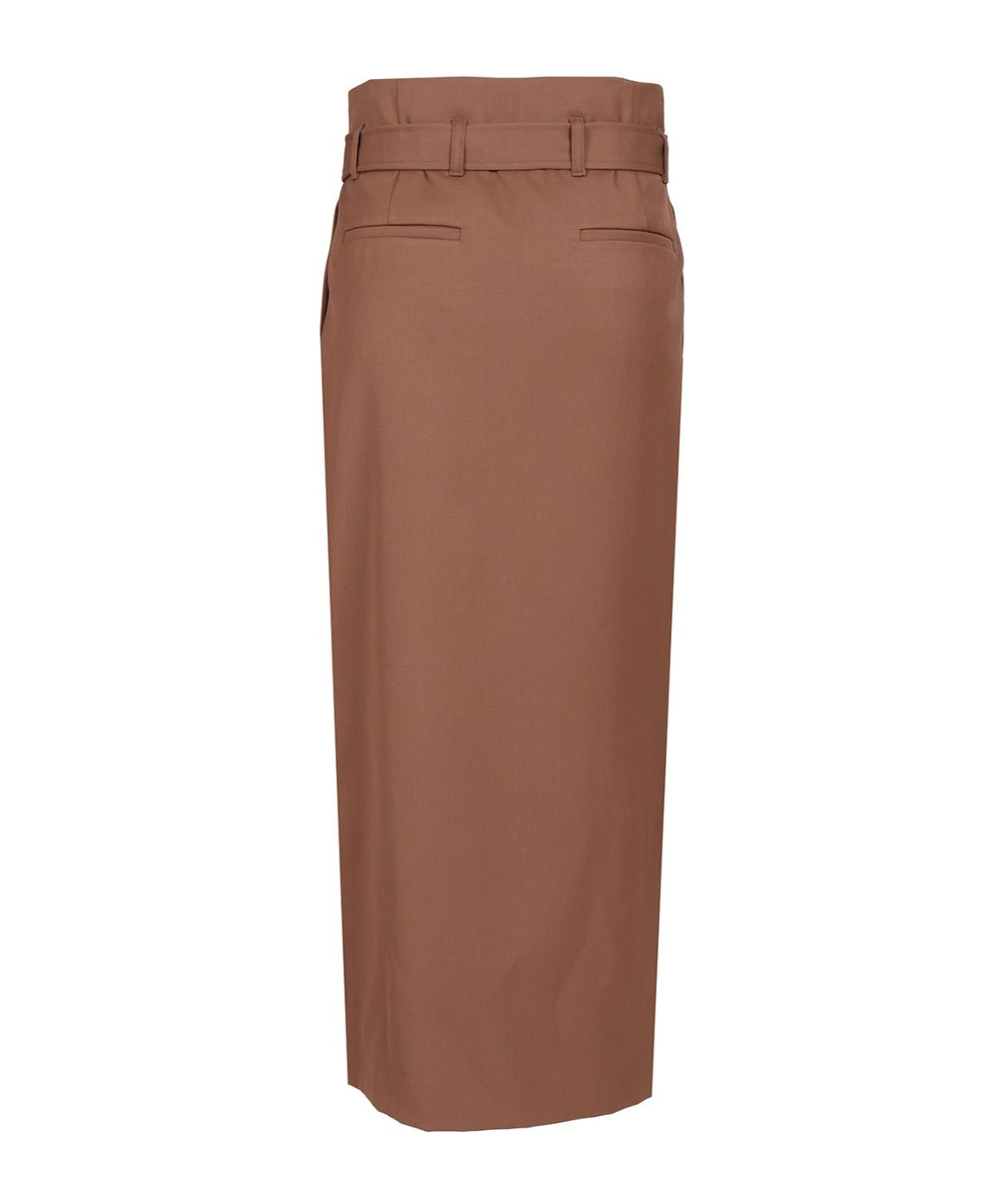 Shop Dries Van Noten Slit Skirt In Brown