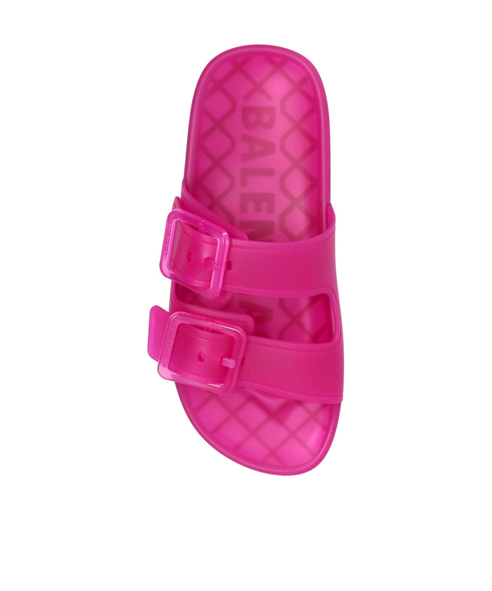 Balenciaga Mallorca Sandals In Transparent Pink Technical Polyurethane In Pink