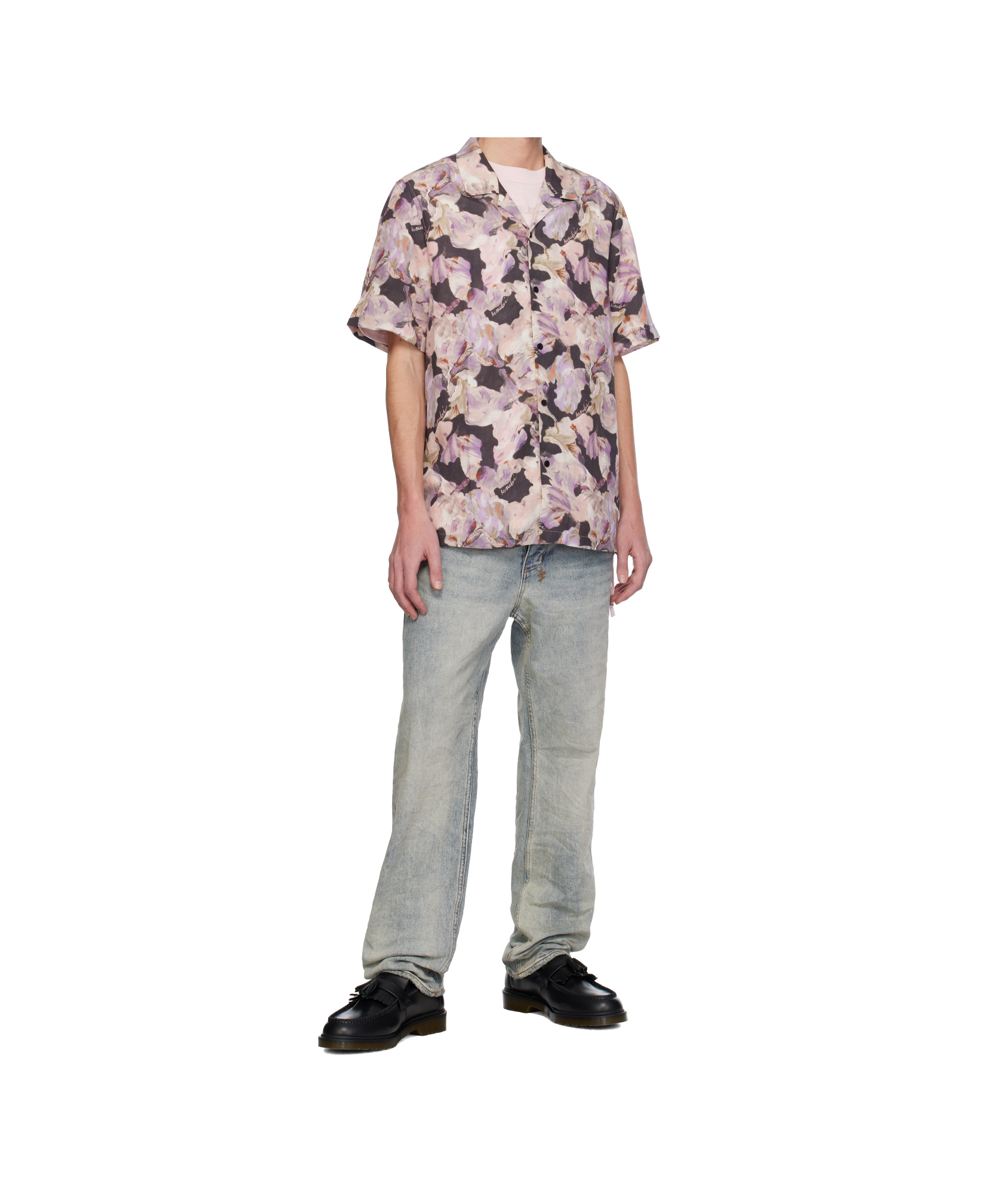 KSUBI BLUE HAZLOW STAIRWAY JEANS 