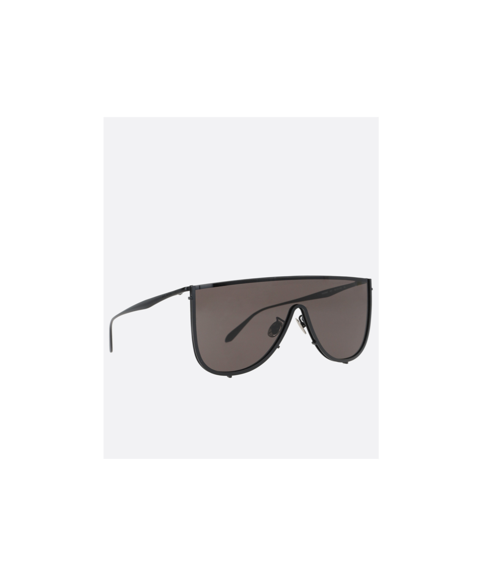 Alaïa Alaia Women Metallic Mask Sunglasses In Brown