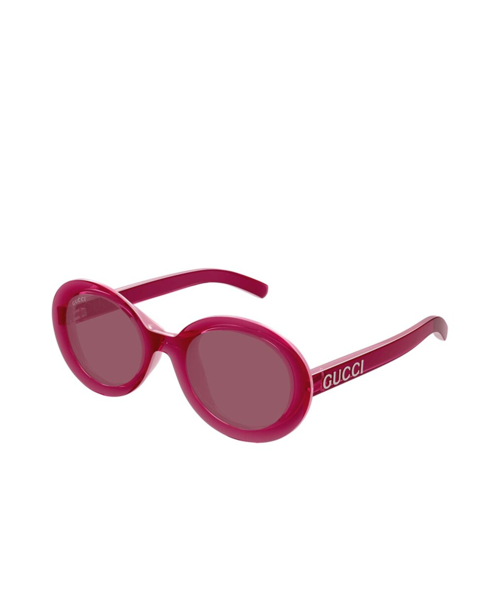 Gucci Round-frame Sunglasses In Red