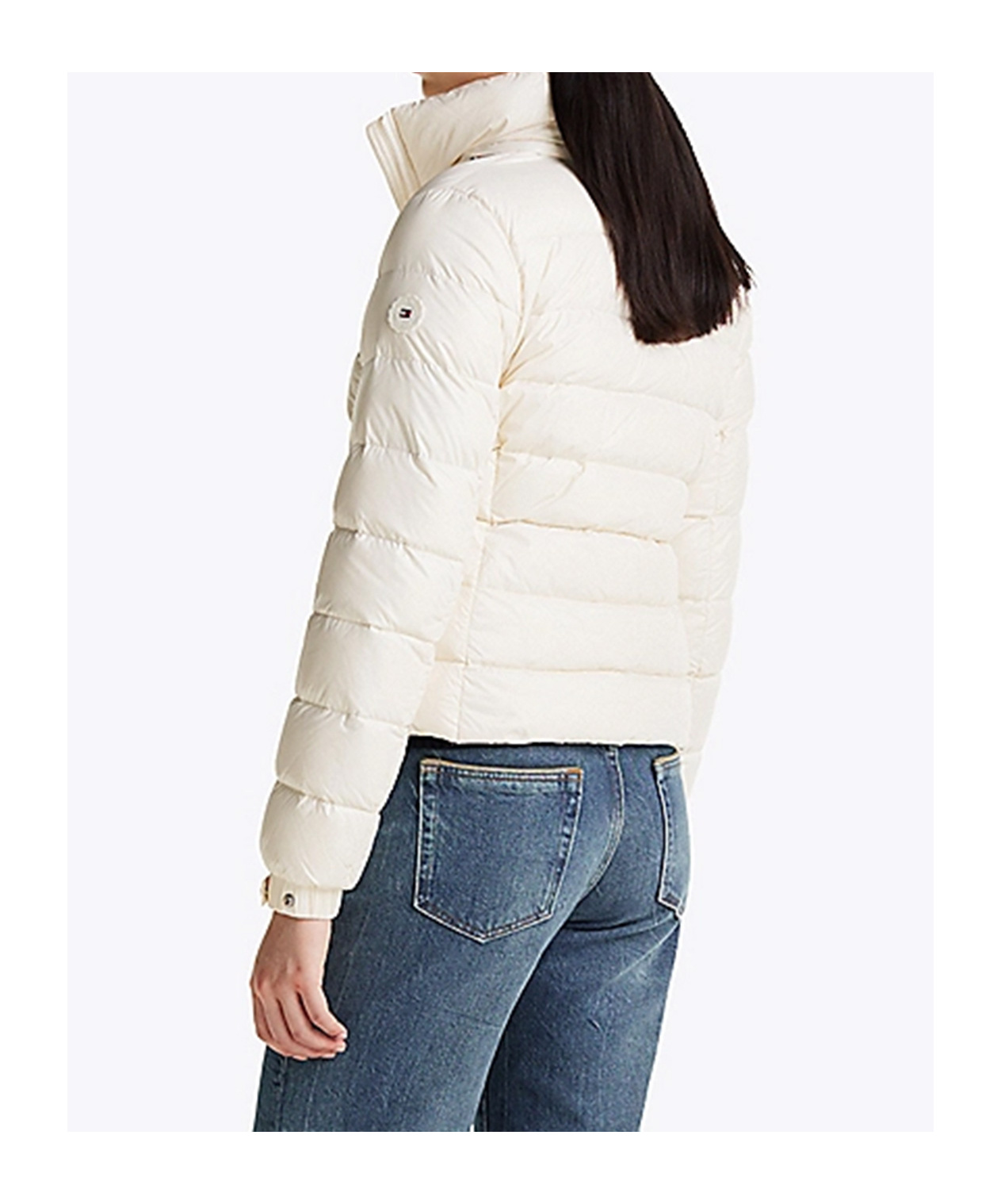 Tommy Hilfiger Lightweight Puffer Jacket In White