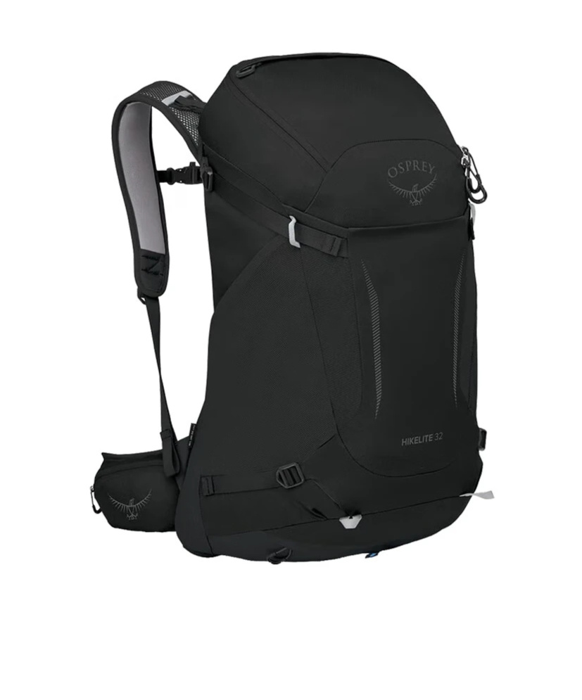 Osprey Hikelite Backpack In Black