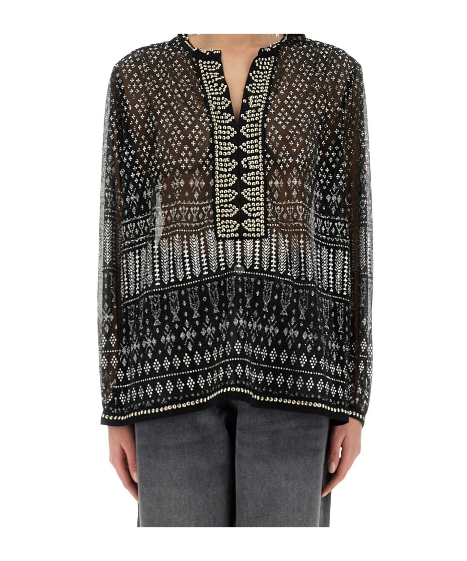 Isabel Marant Women's Top Nickie Top In Black
