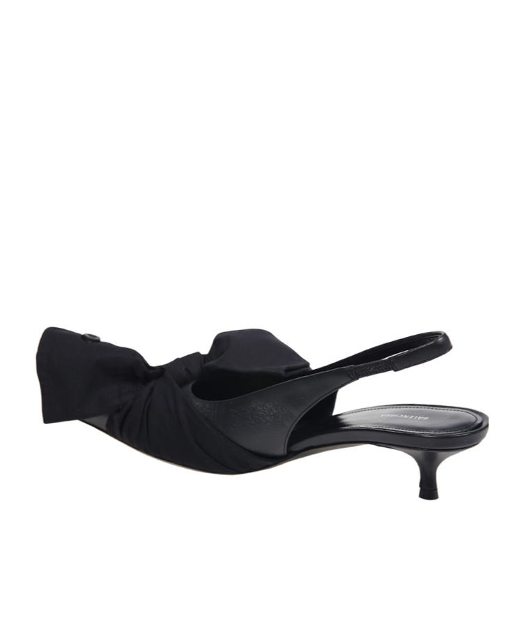 Balenciaga Knife Chemise Pumps Black In Multi