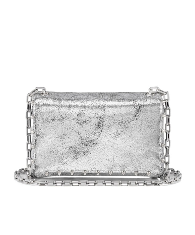 CHRISTIAN LOUBOUTIN CHRISTIAN LOUBOUTIN SPIKY CHAIN LINKED SHOULDER BAG