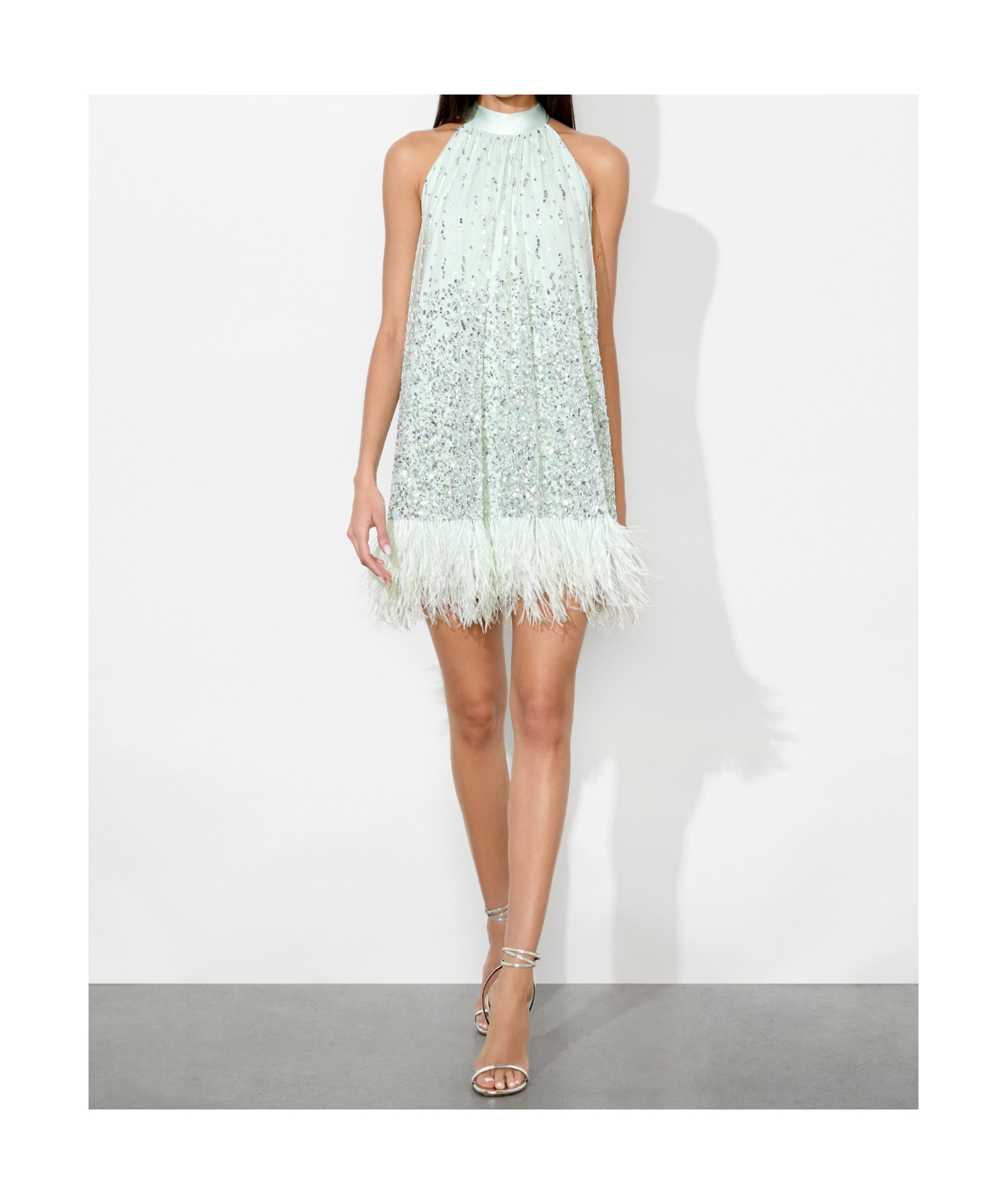 Alice And Olivia Embellished Erna Mini Dress
