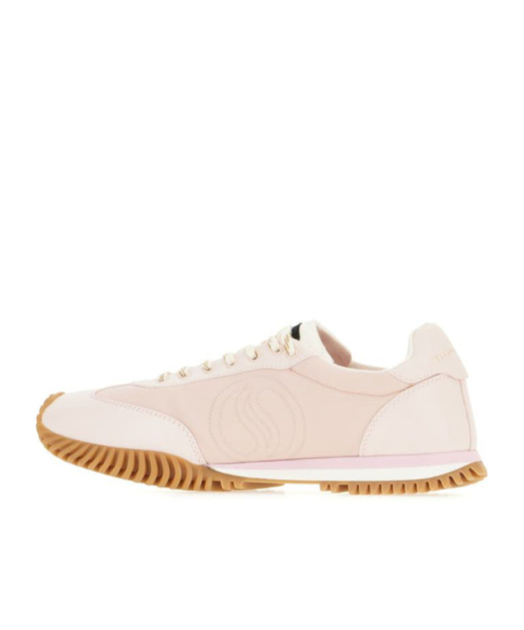Stella Mccartney Round Toe Low-top Sneakers In Neutral