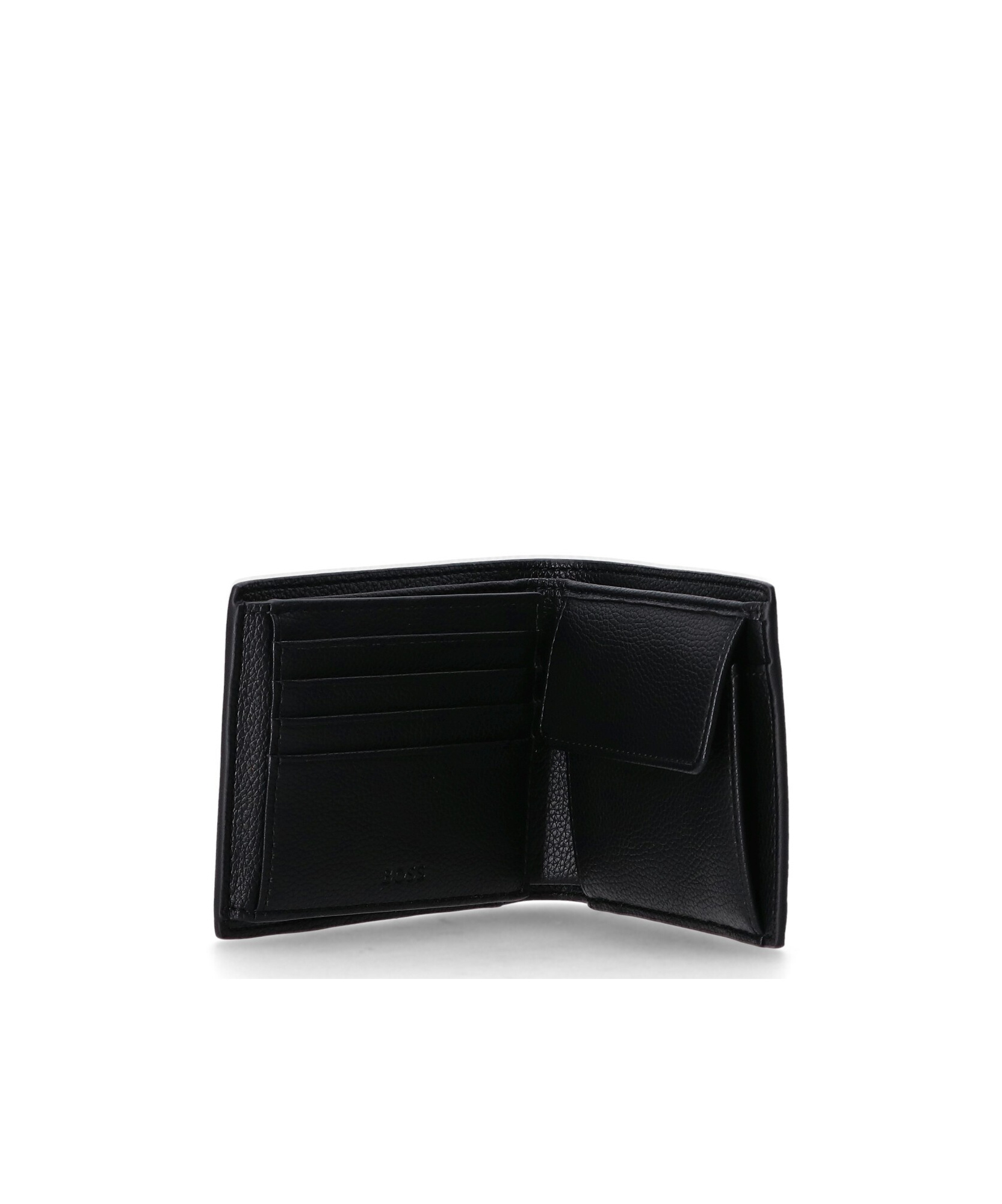 Hugo Boss Pattern Wallet In Black