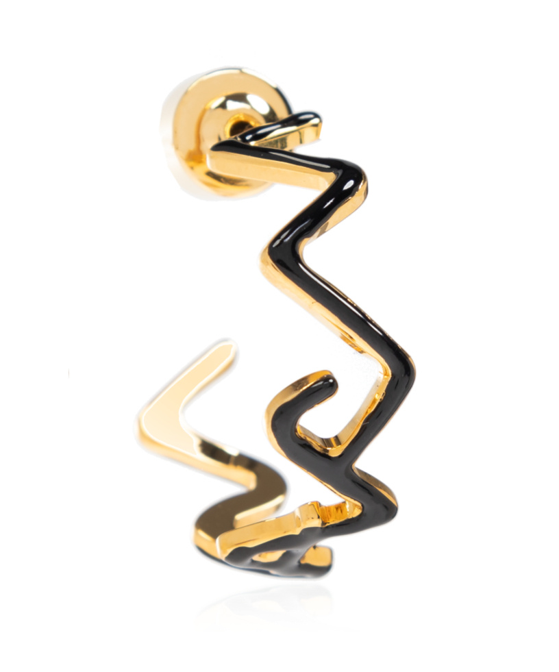 Marni Earrings With Logo In Gold