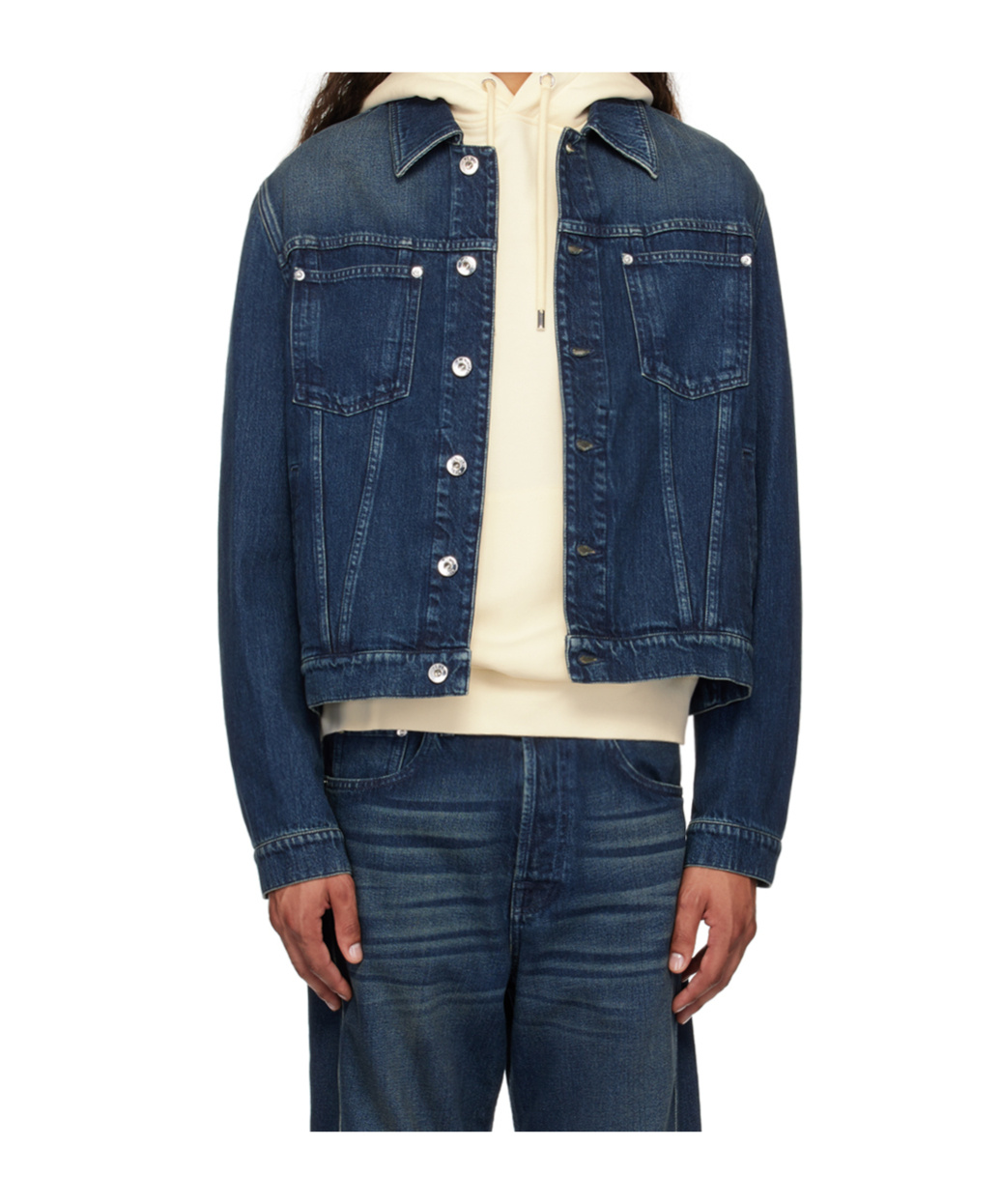 Lanvin Jacket With Patch In Blue