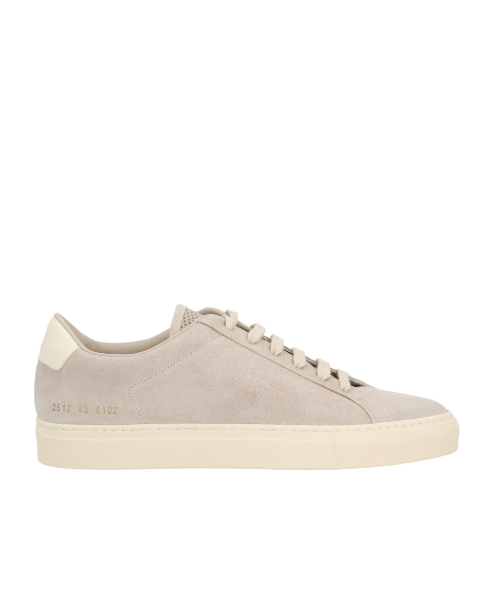 Common Projects Retro Round Toe Sneakers In Animal Print