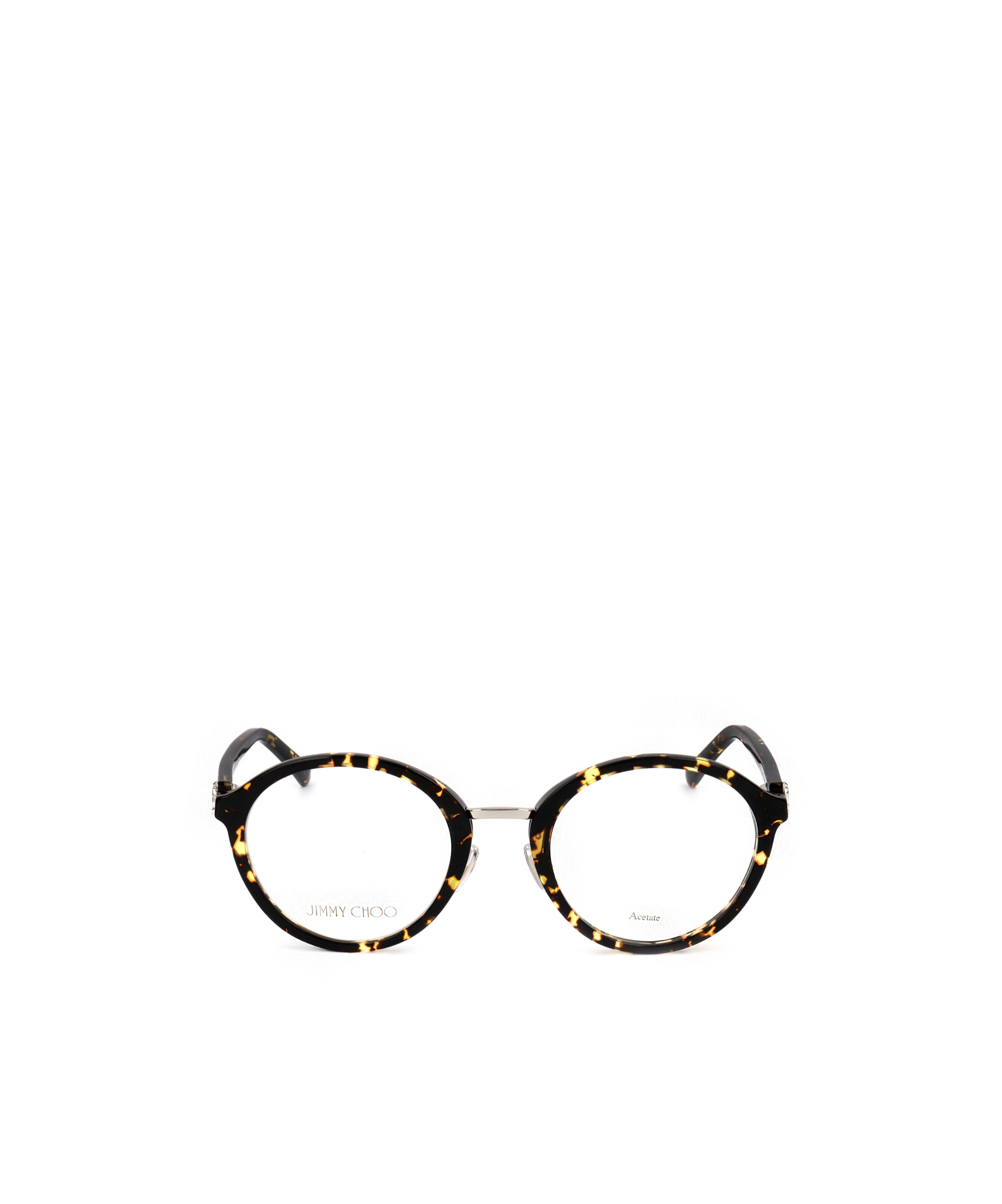 JIMMY CHOO JIMMY CHOO EYEWEAR ROUND FRAME GLASSES 