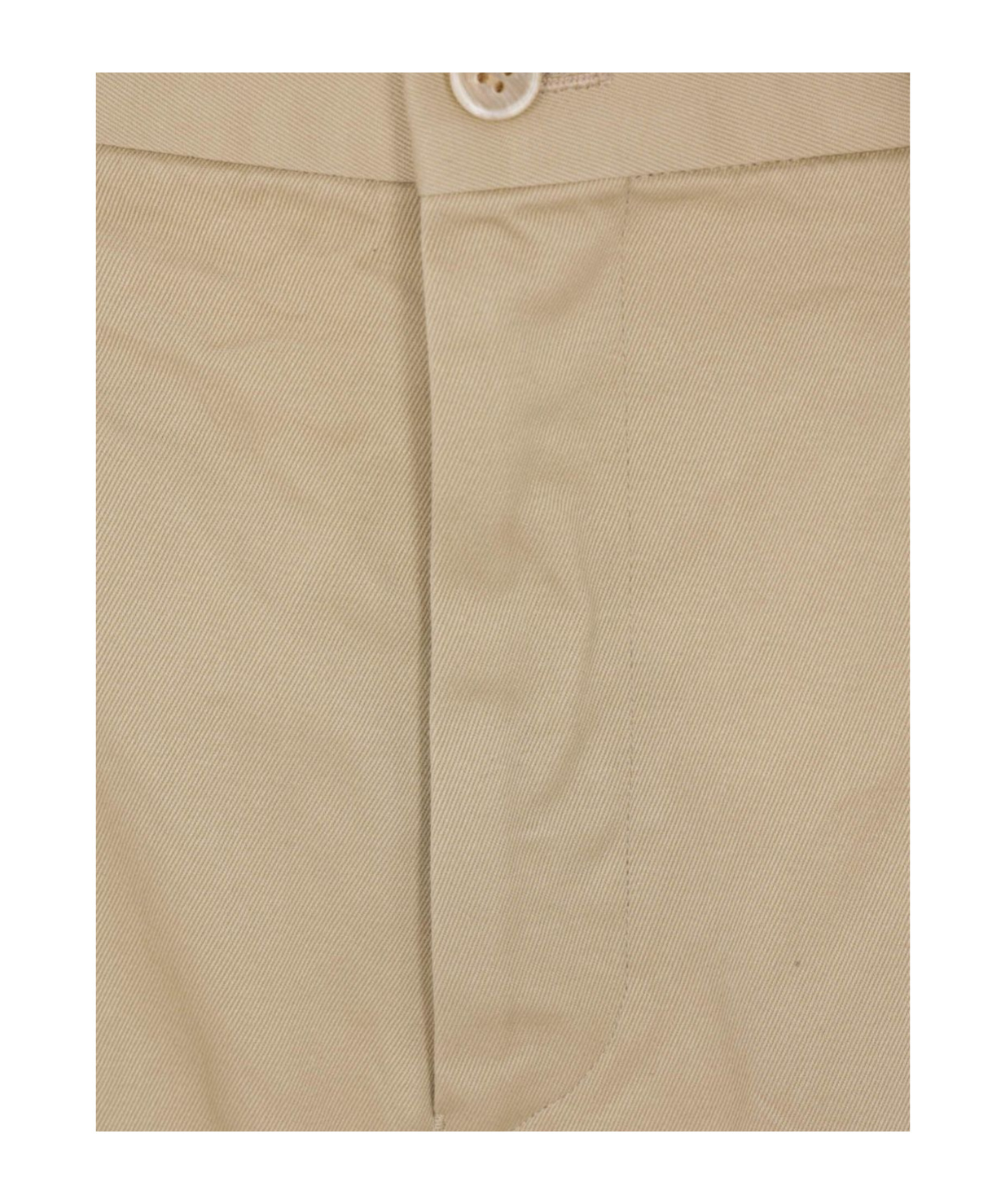 Shop Comme Des Garçons Gabardine Wide-leg Trousers