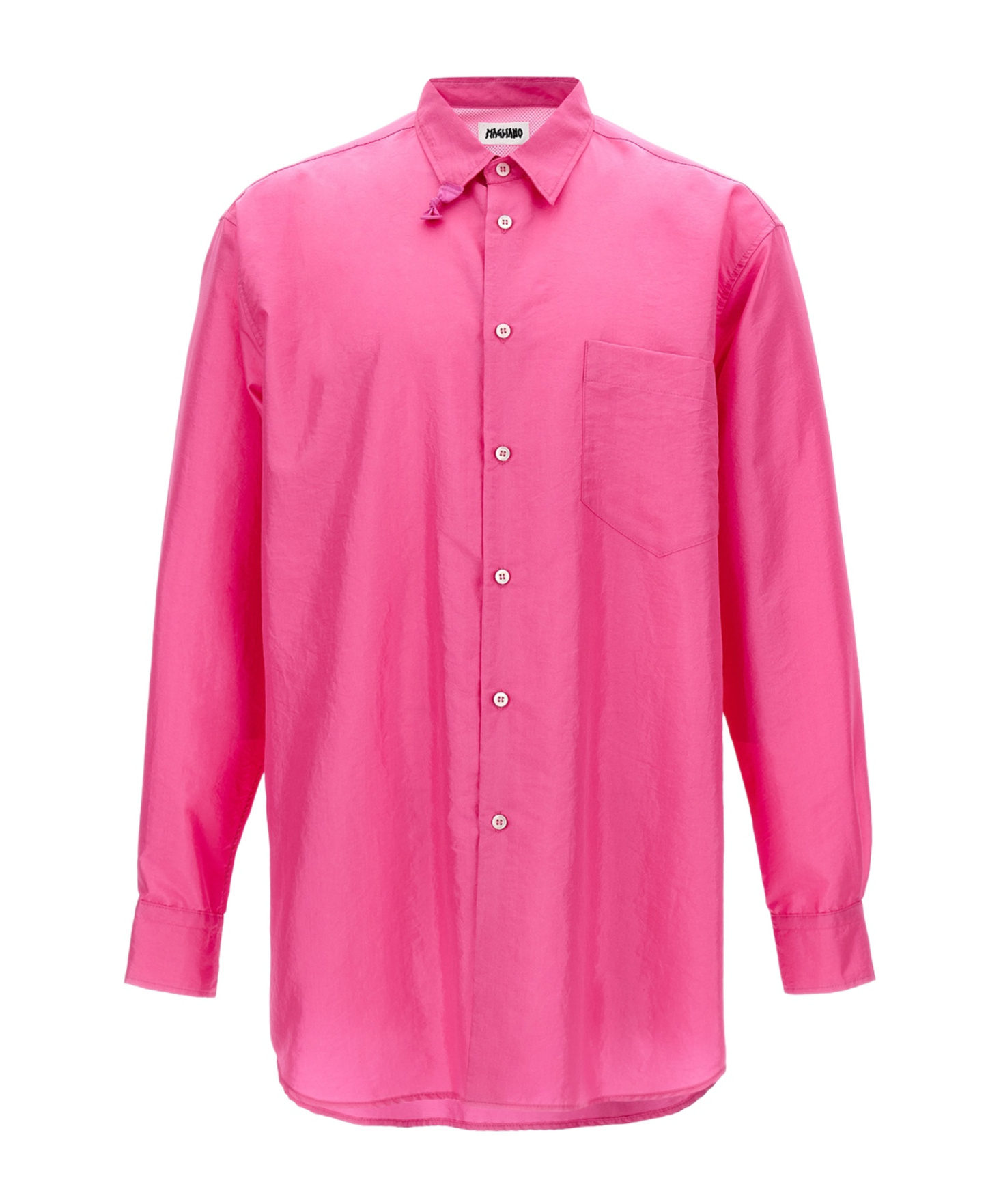 Magliano 'jesolo Shirt With Chest Pocket And Structured Collar' In Pink