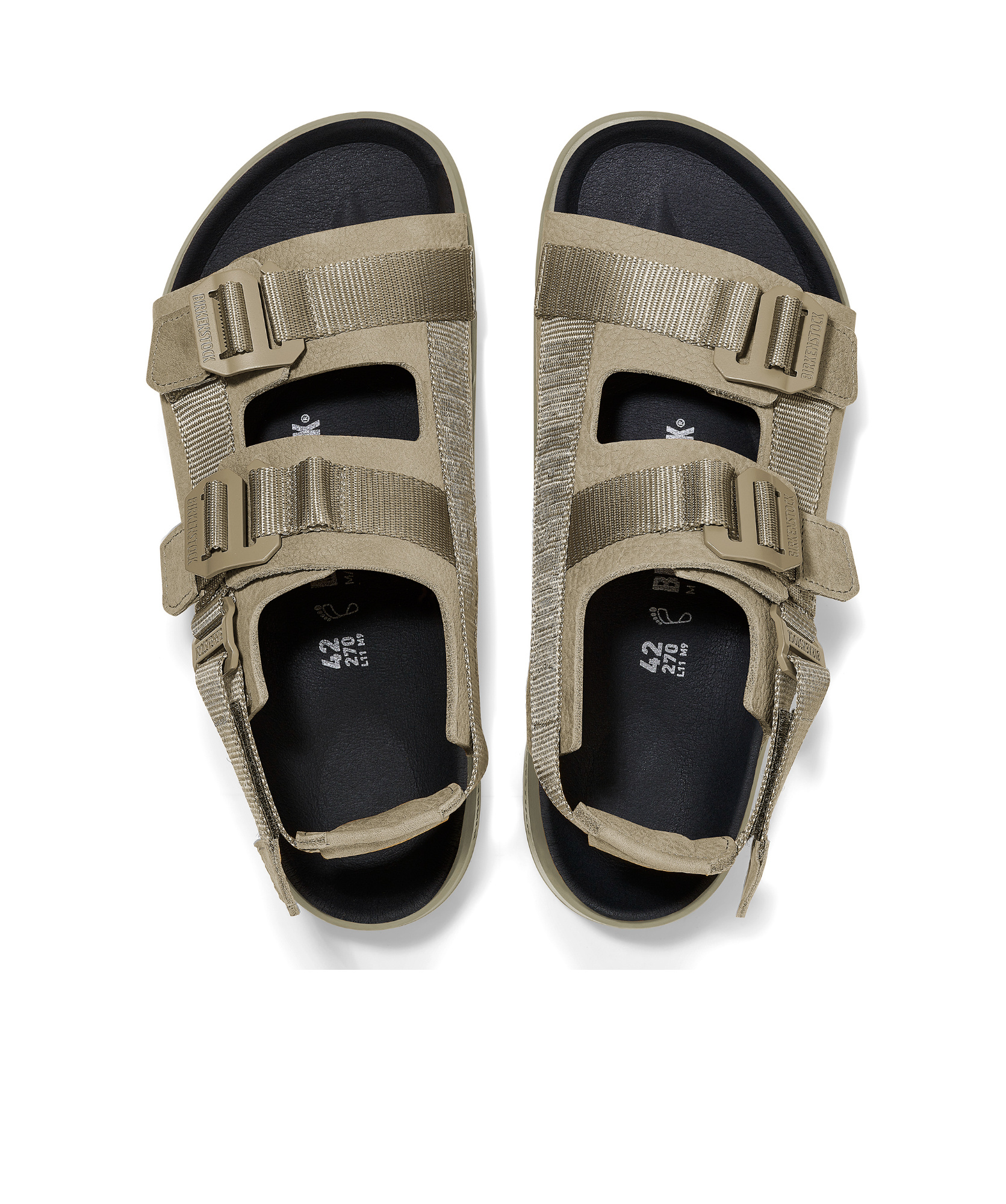 Birkenstock Shinjuku Sandals In Gray