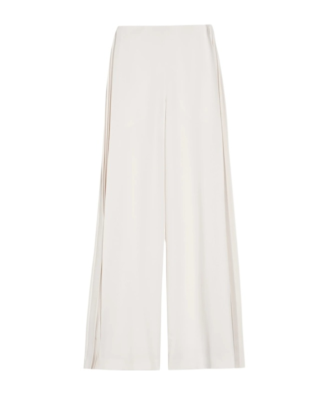 Zeusdione Nova Flared Pants In White