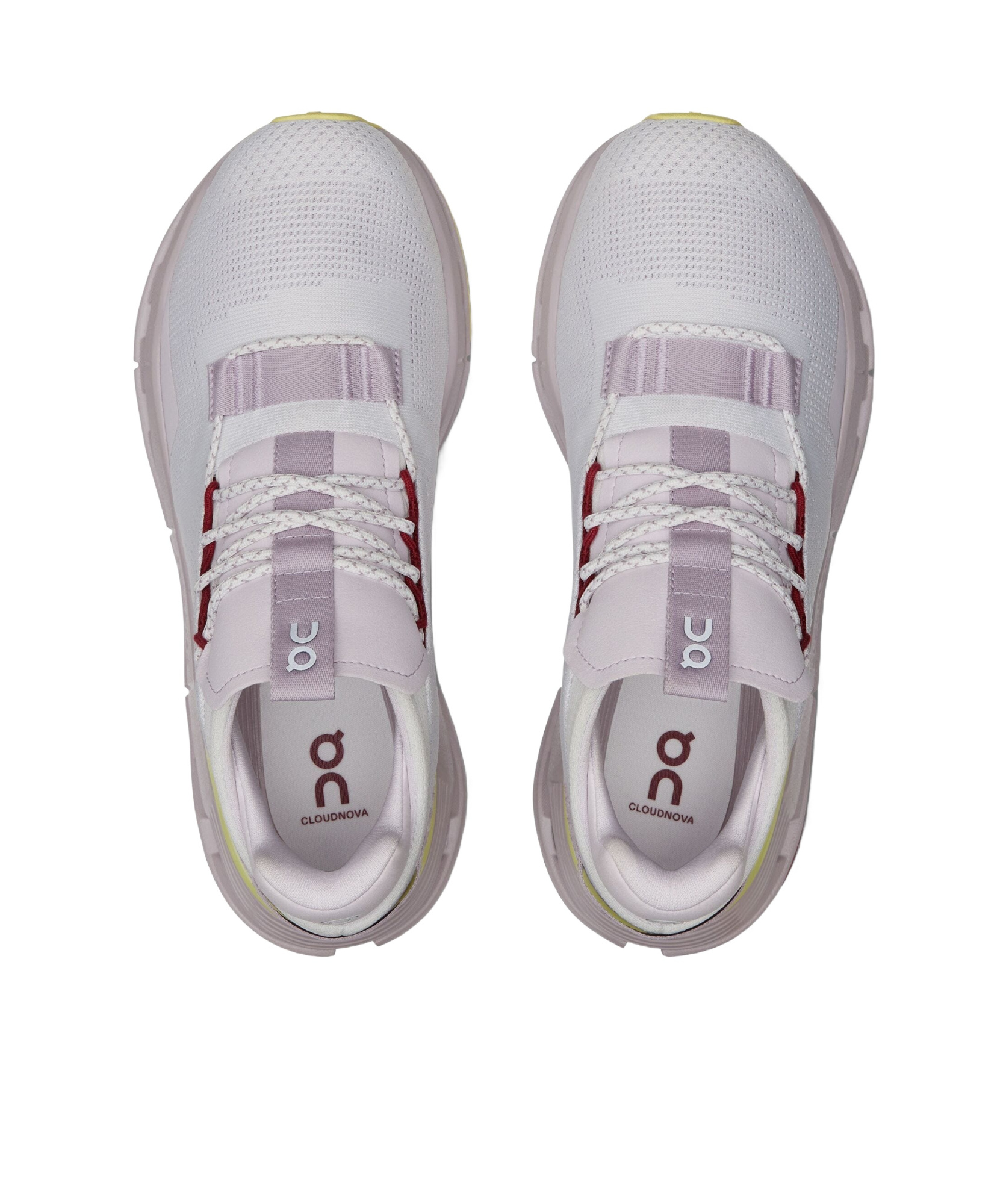 On Running Cloudnova Shoes In White