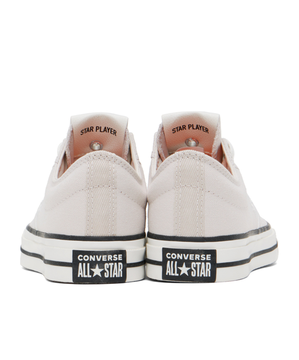 Converse Logo-lacing Low-cut Casual Shoes In White