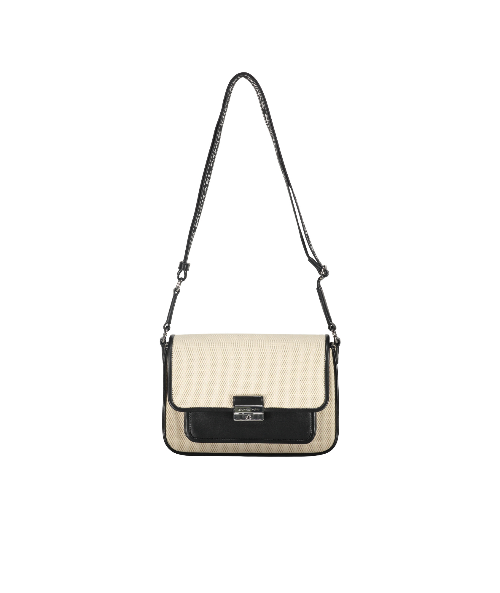 Michael Kors Bradshaw Medium Two-tone Canvas Messenger Bag