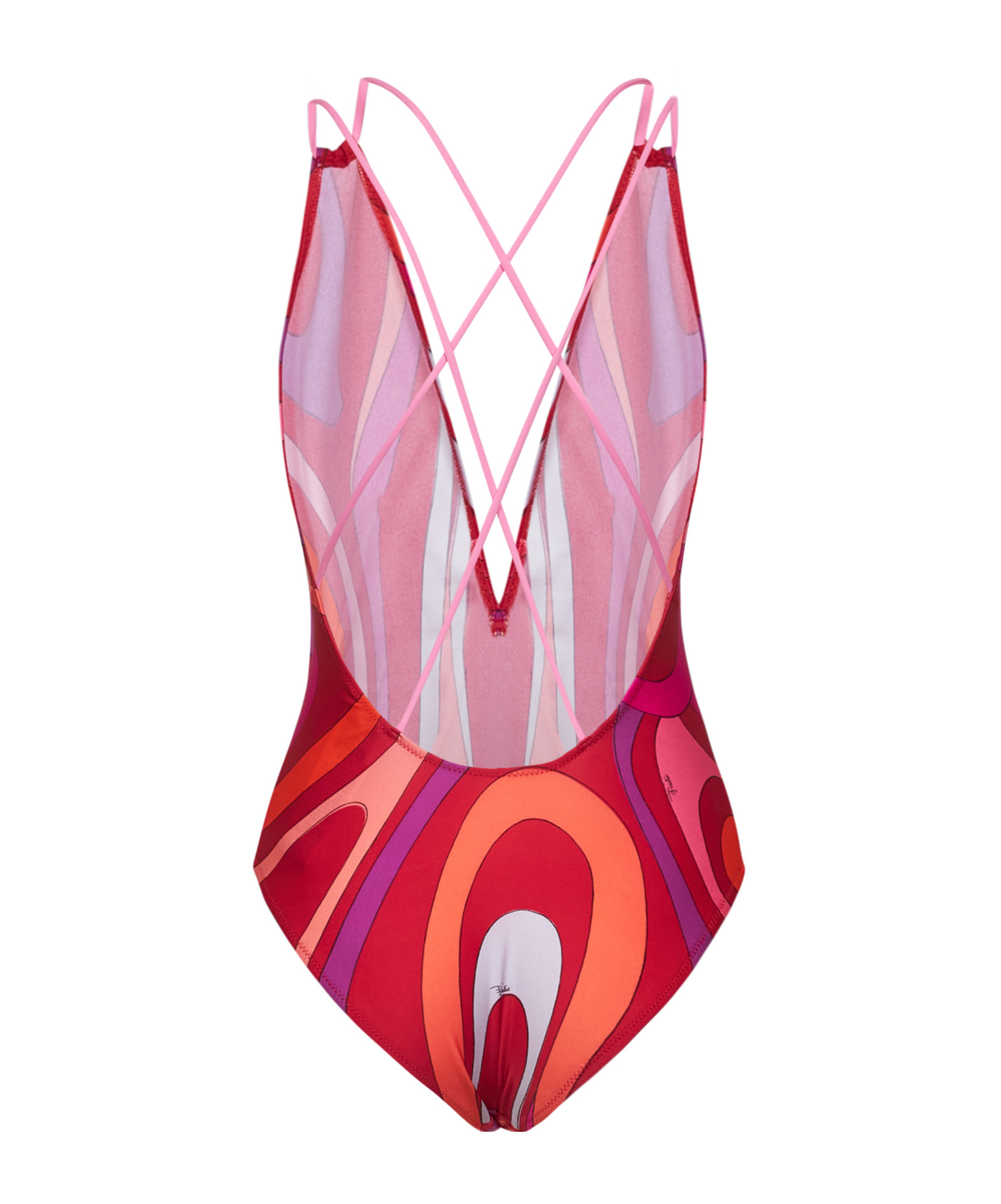Pucci Women Marmo Print Lycra One-piece Swimsuit In Multi
