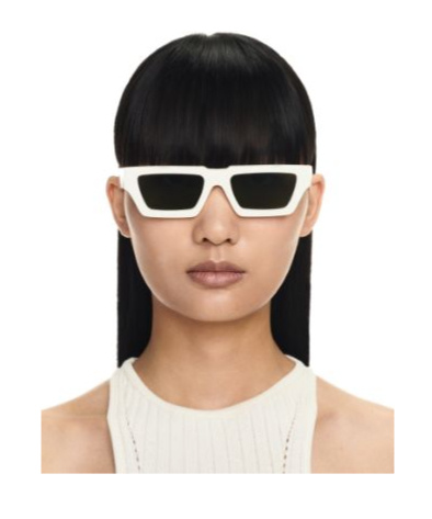 Off-white Manchester Square-frame Sunglasses In Green