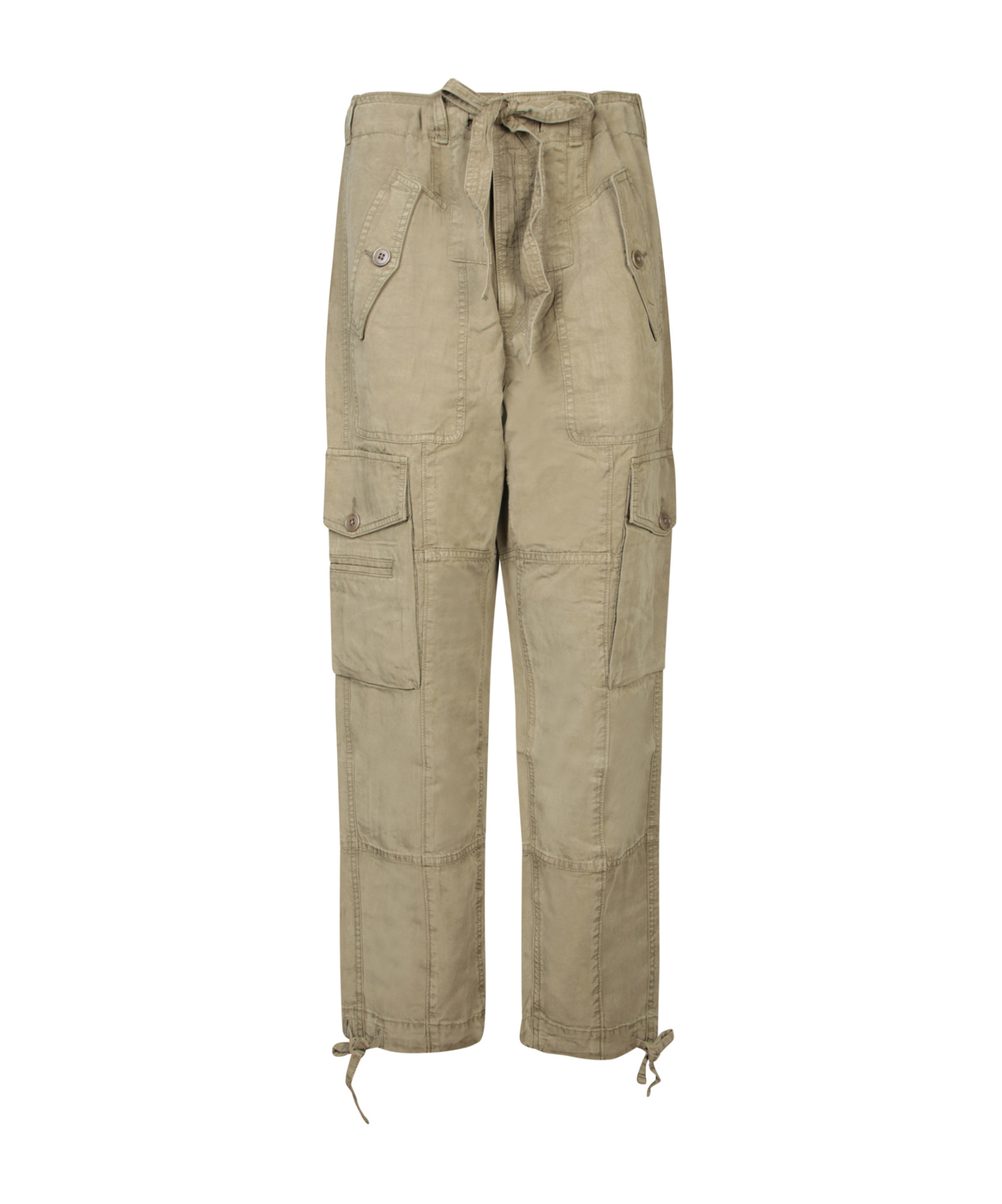 POLO RALPH LAUREN STRAP-UP OVERALLS CASUAL PANTS