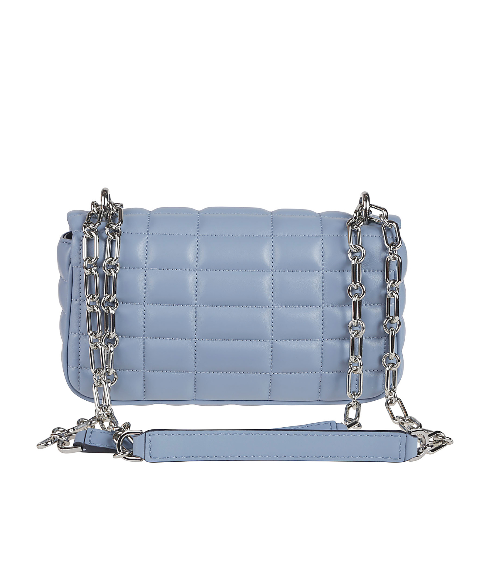 Michael Kors Tribeca Small Quilted Crossbody Bag In Blue
