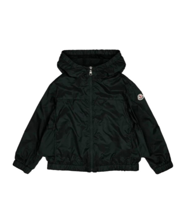 Moncler Owara Hooded Rain Jacket In Black