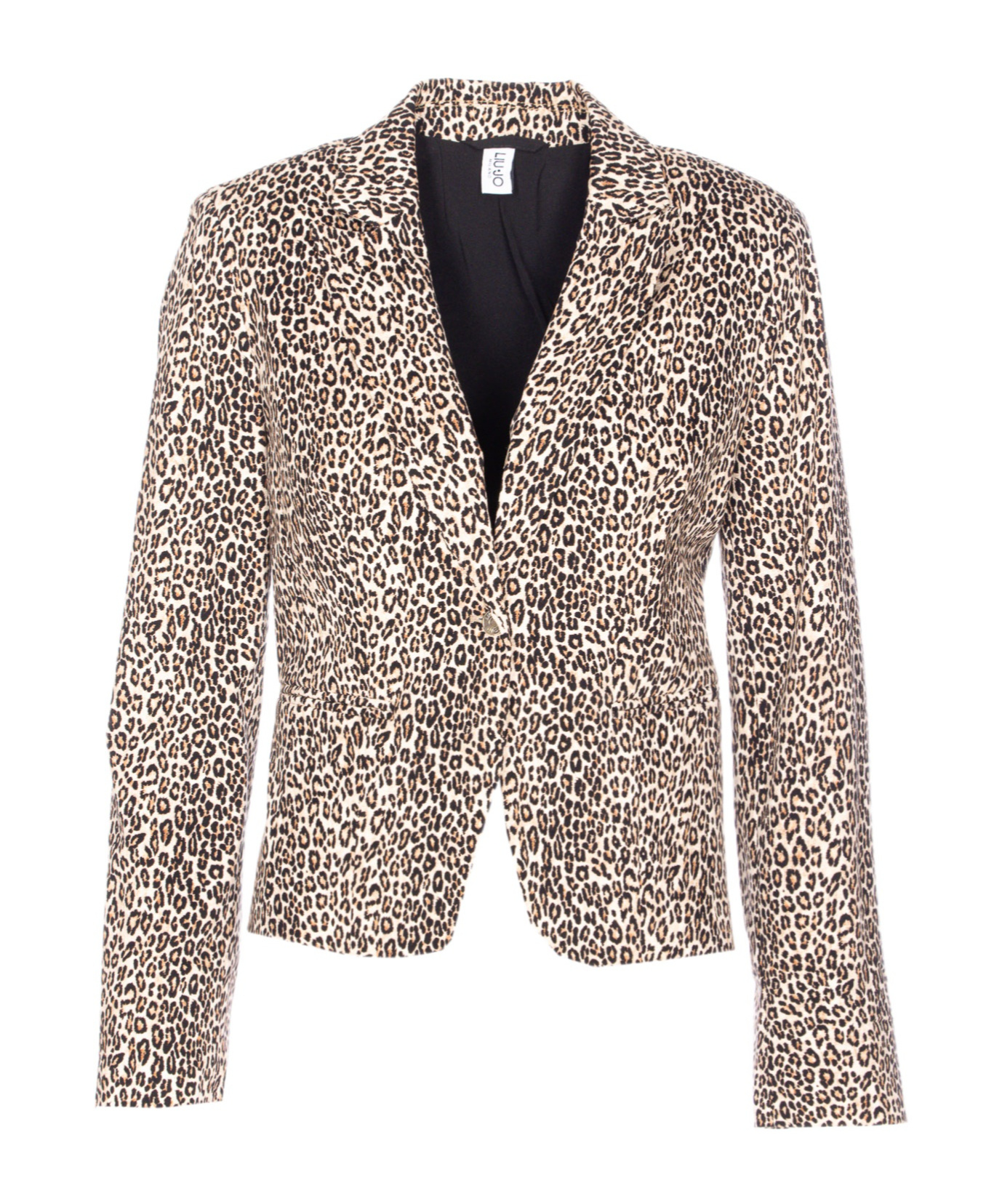Liu •jo Leopard Print Blazer In Animal Print