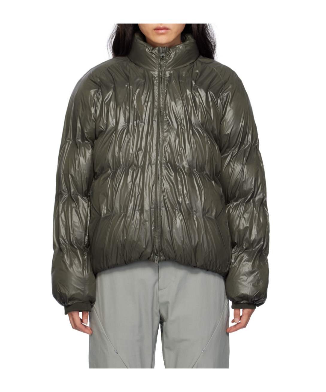 Shop Post Archive Faction (paf) Stand Collar Down Jacket