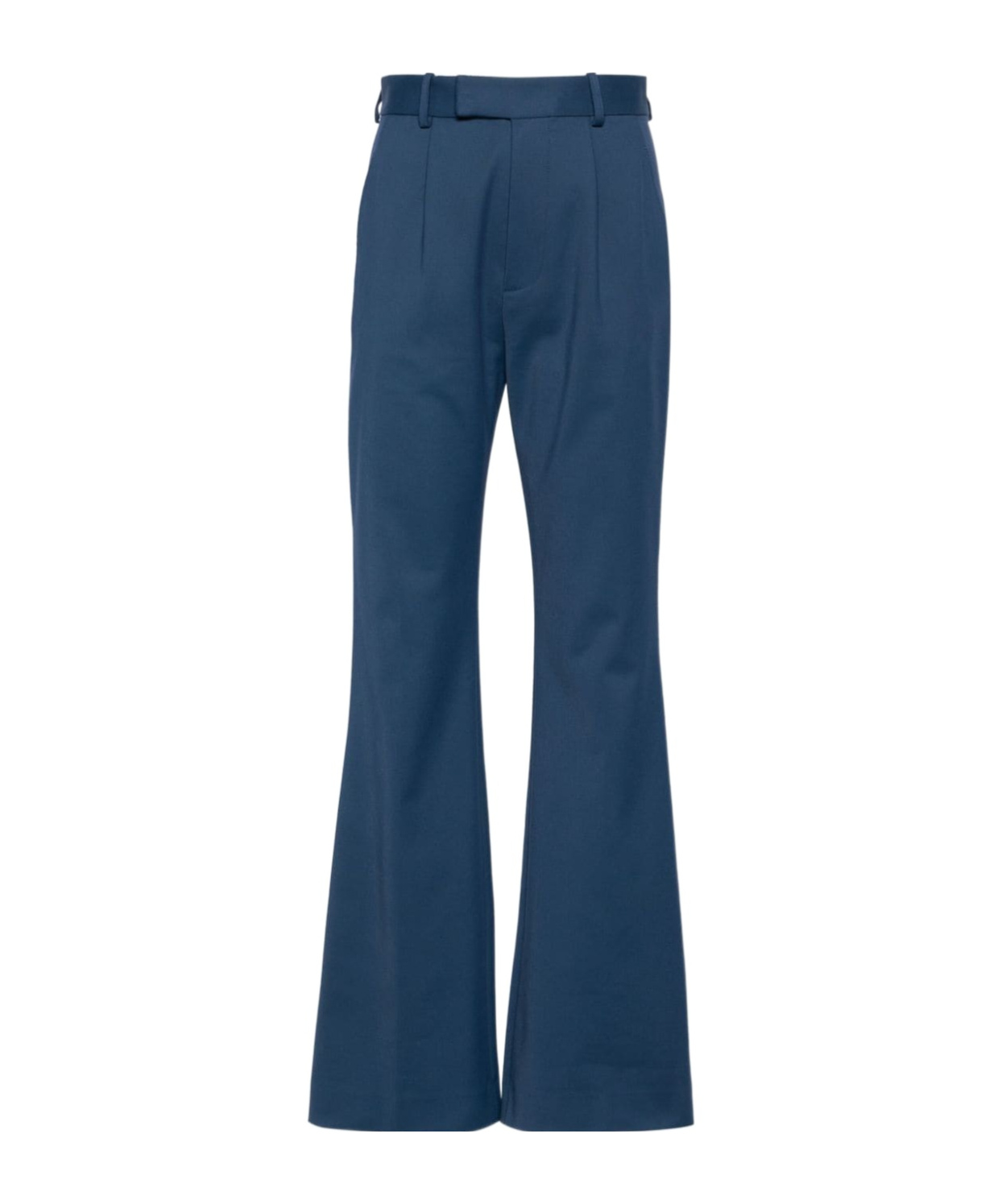 Vivienne Westwood Trousers High-waisted Flared Leg In Blue