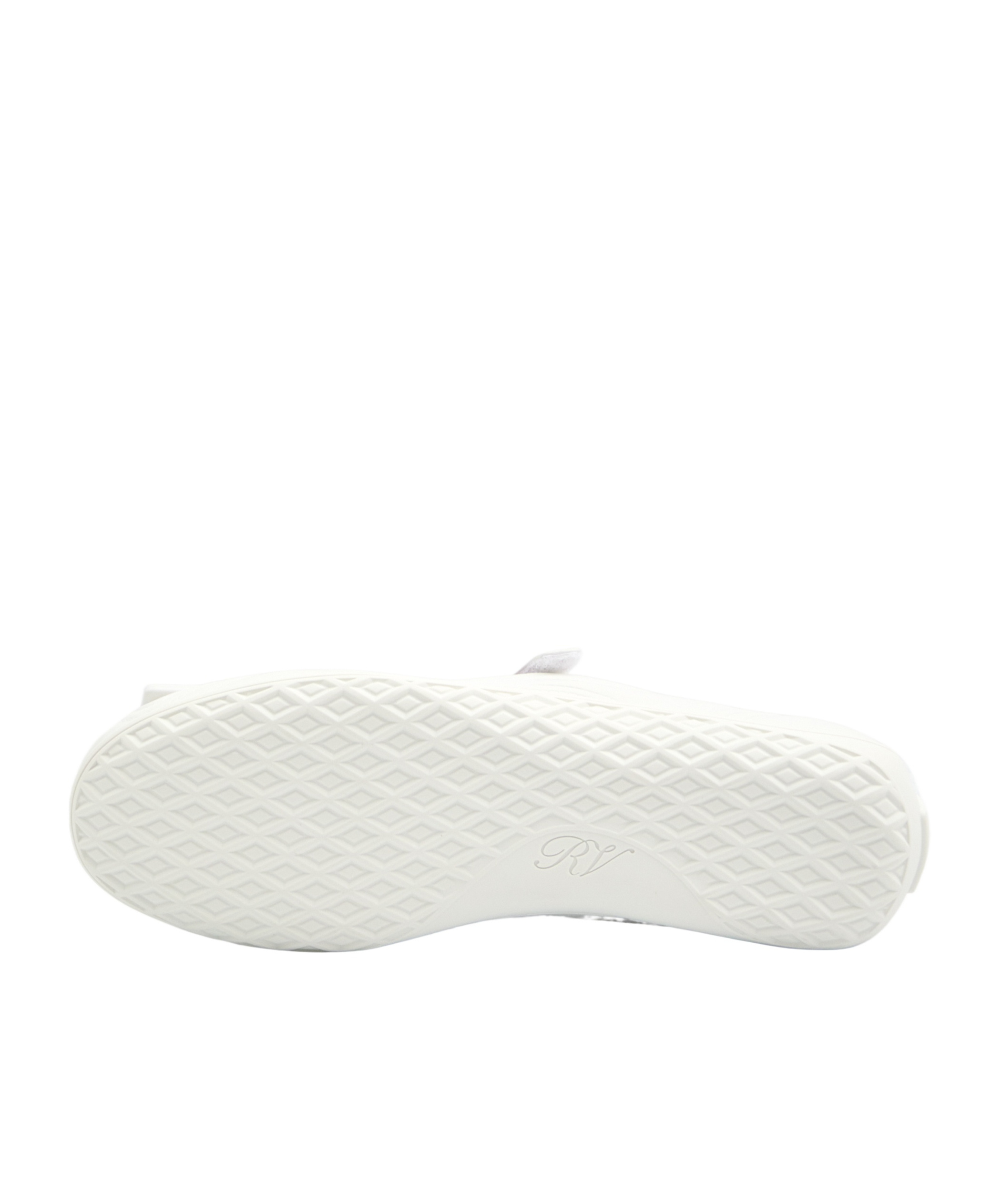 Roger Vivier Low Mary Janes Ballerina In Nappa Leather In White
