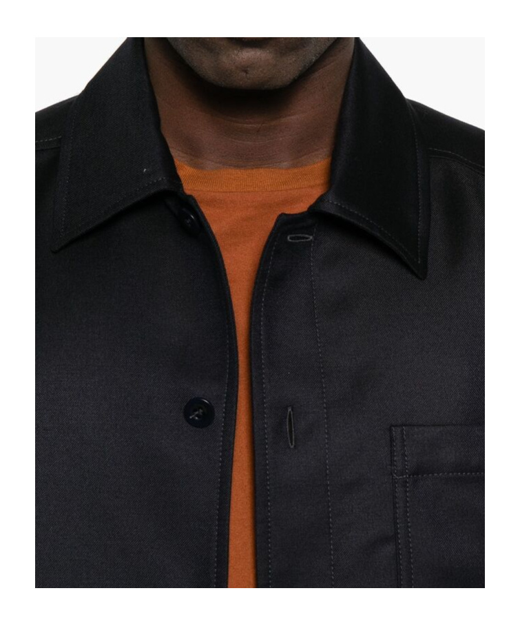 APC A.P.C. JEFFRAY BUTTONED SHIRT JACKET