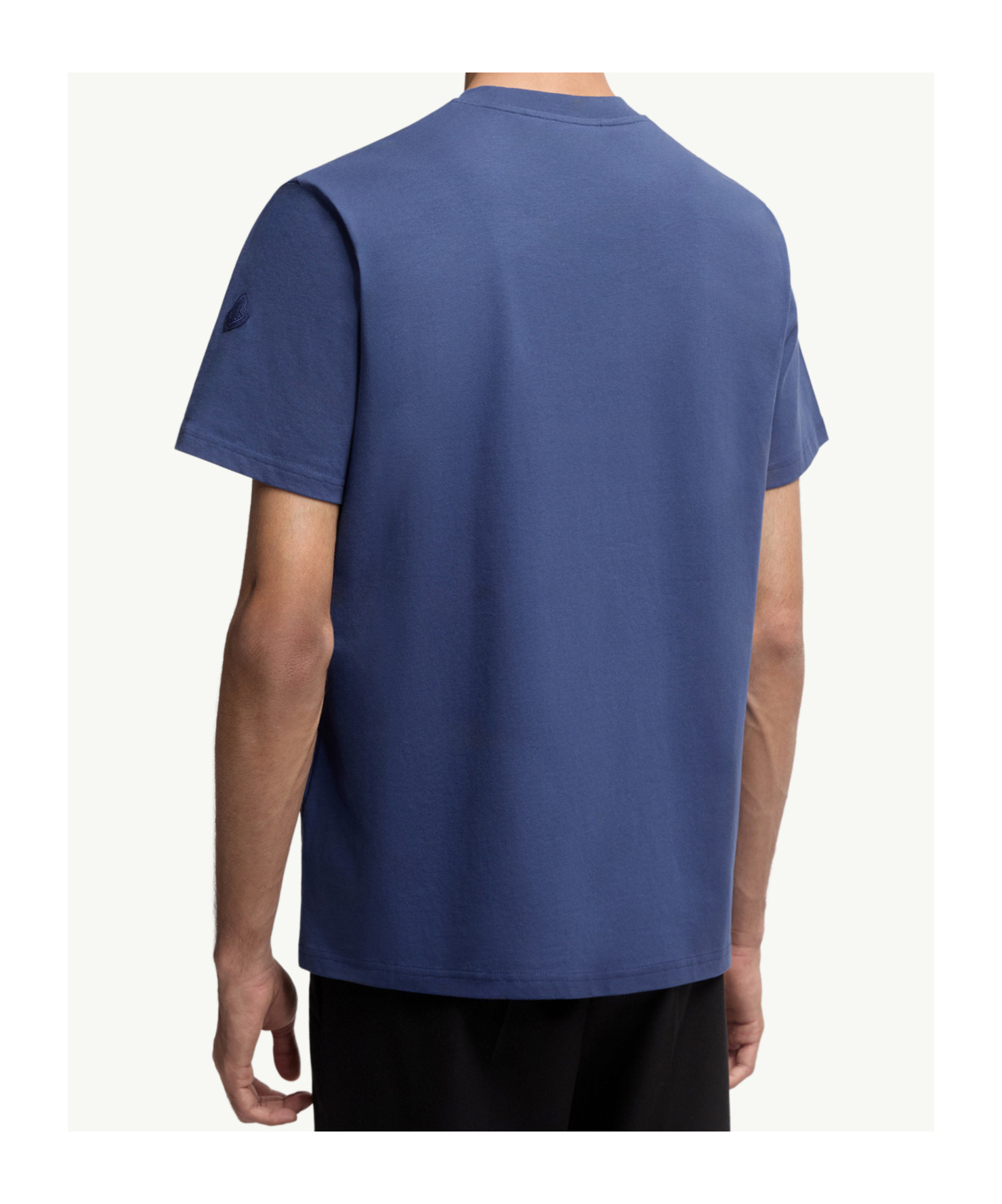 Moncler Ss T-shirt In Blue