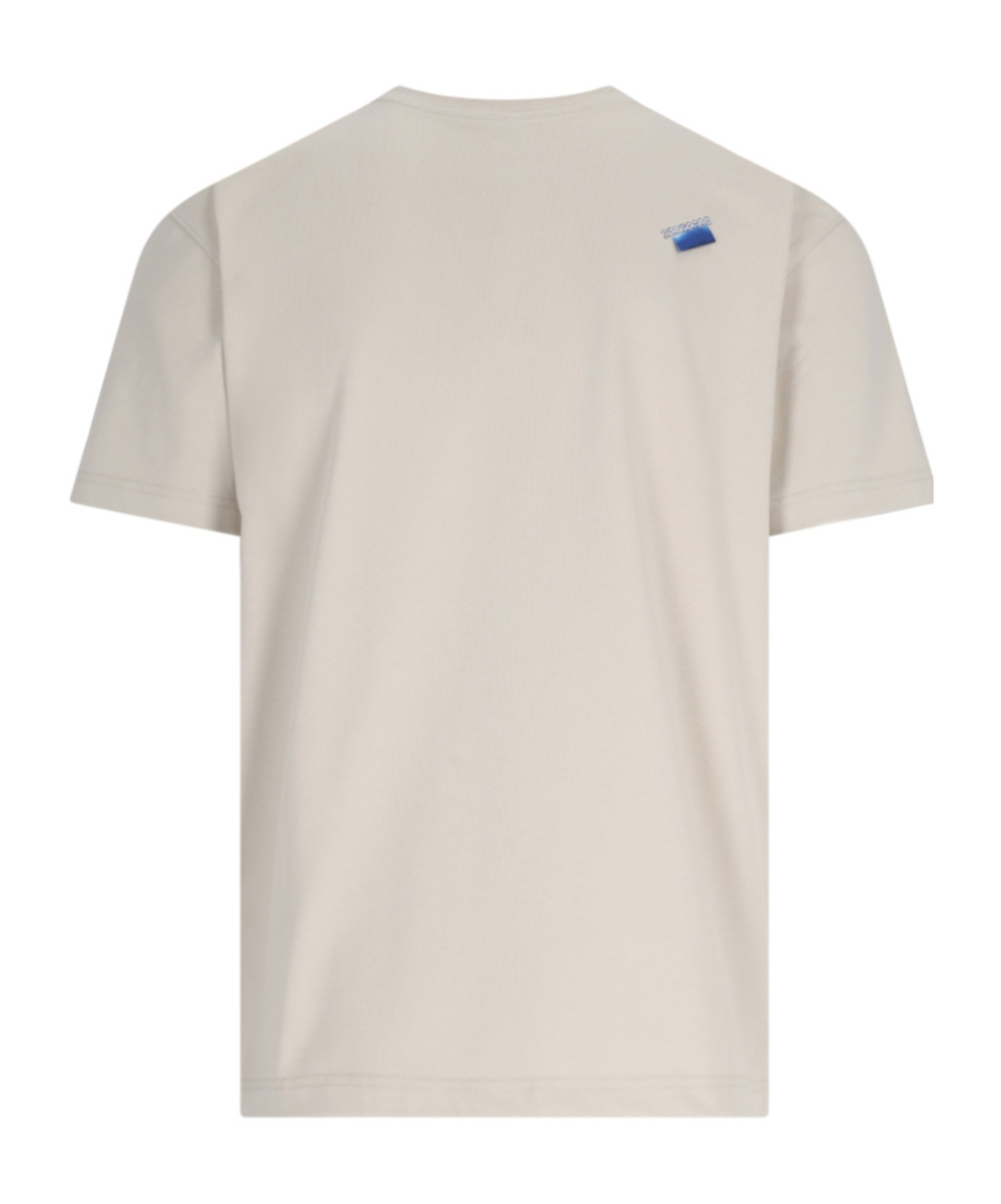 Ader Error Item O-neck Short-sleeved T-shirt In White