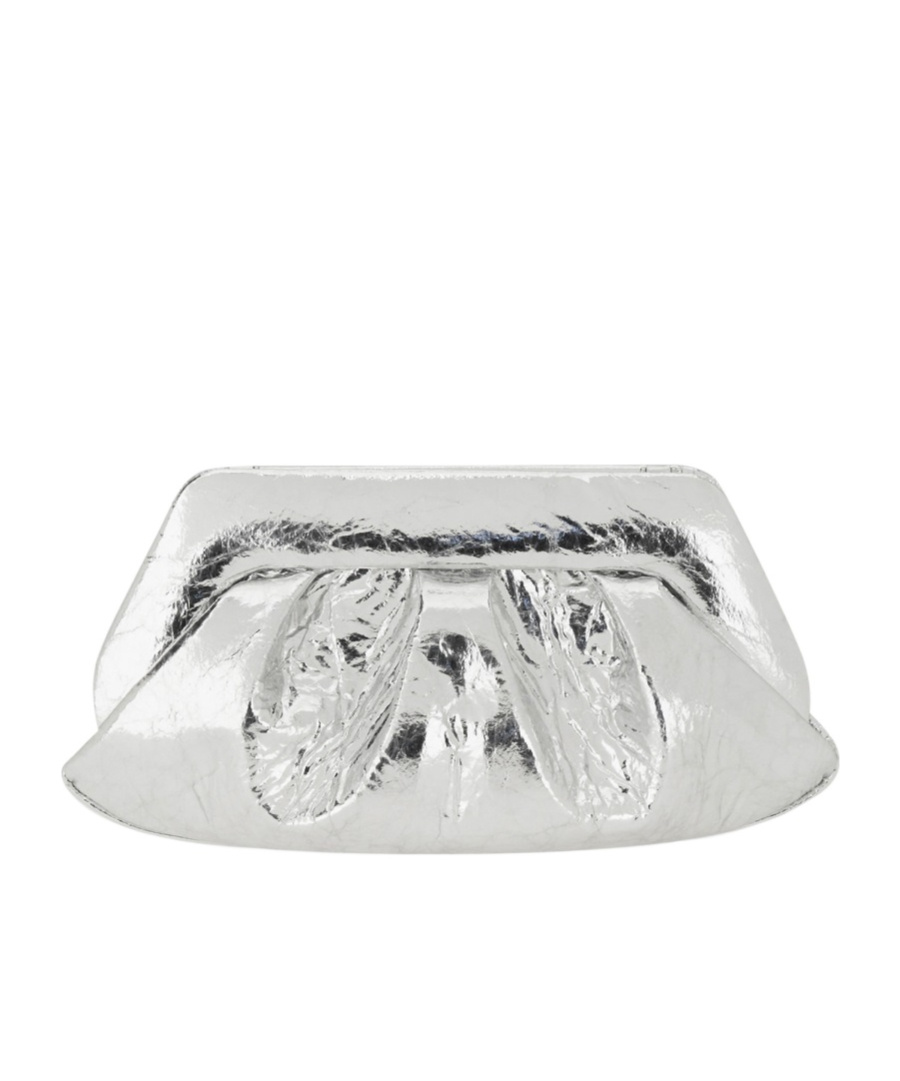 Themoirè Clutch "emera" In Silver