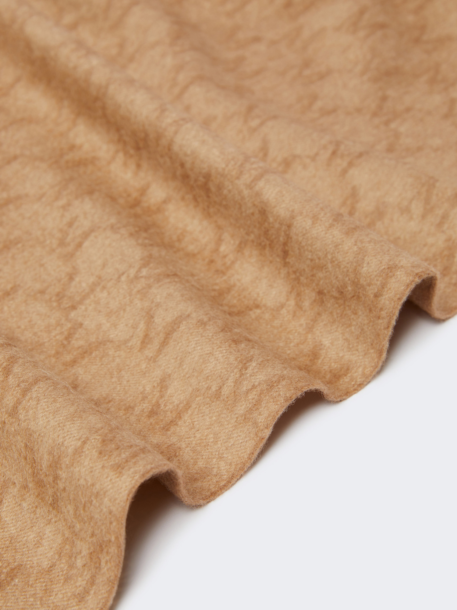 Max Mara Jacquard Camel Stole
