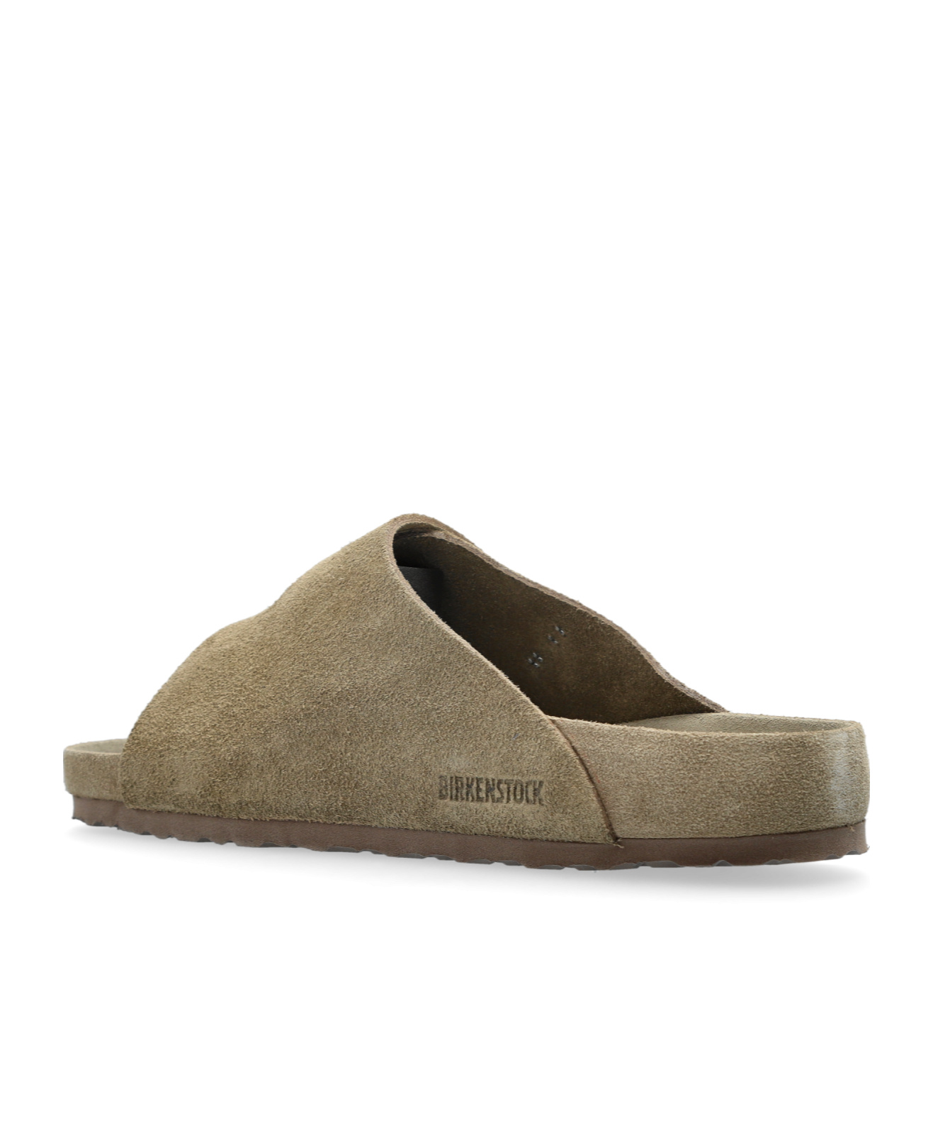 Birkenstock Round Toe Slippers In Green