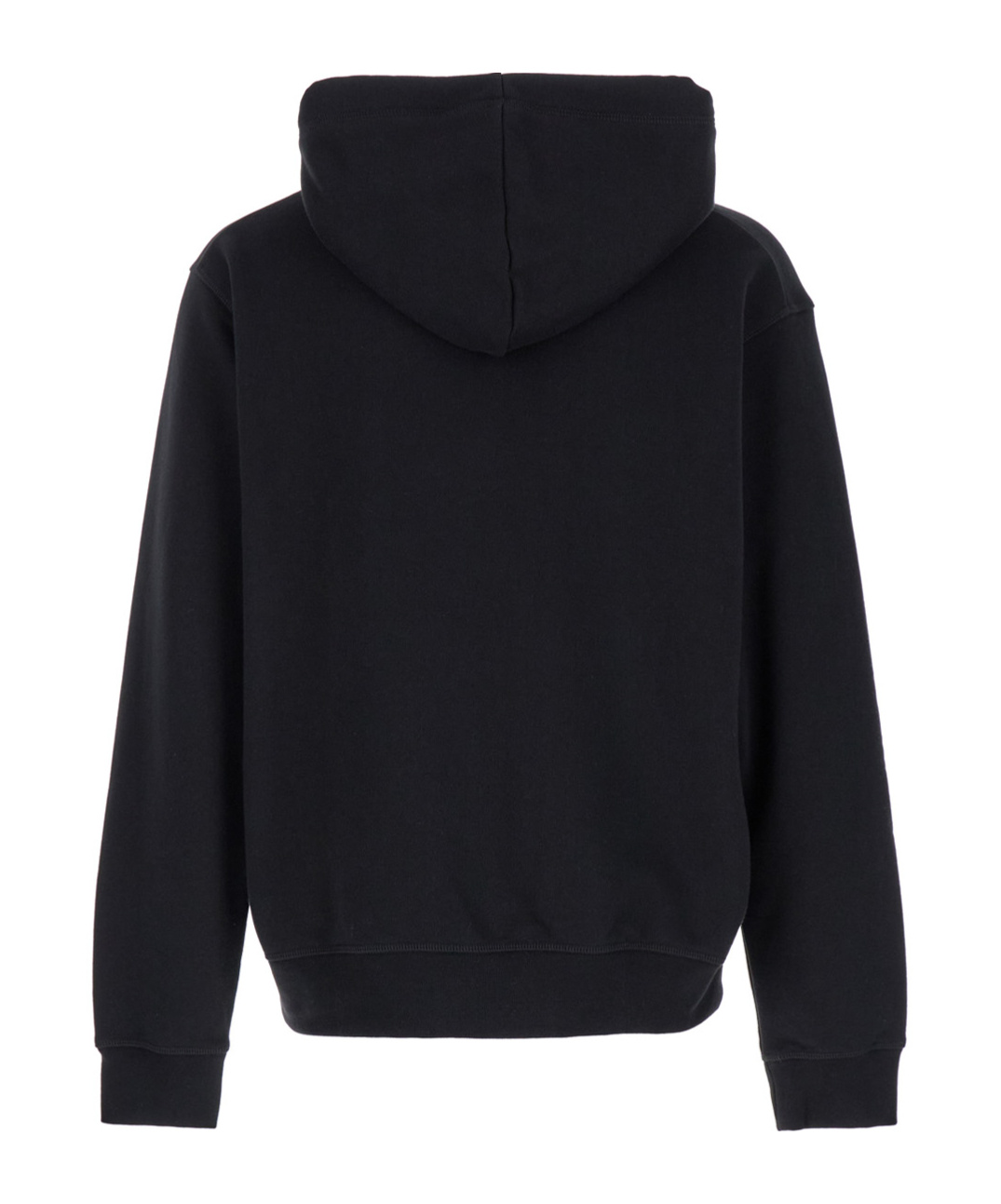 Shop Dsquared2 Logo-print Cotton Hoodie In Black