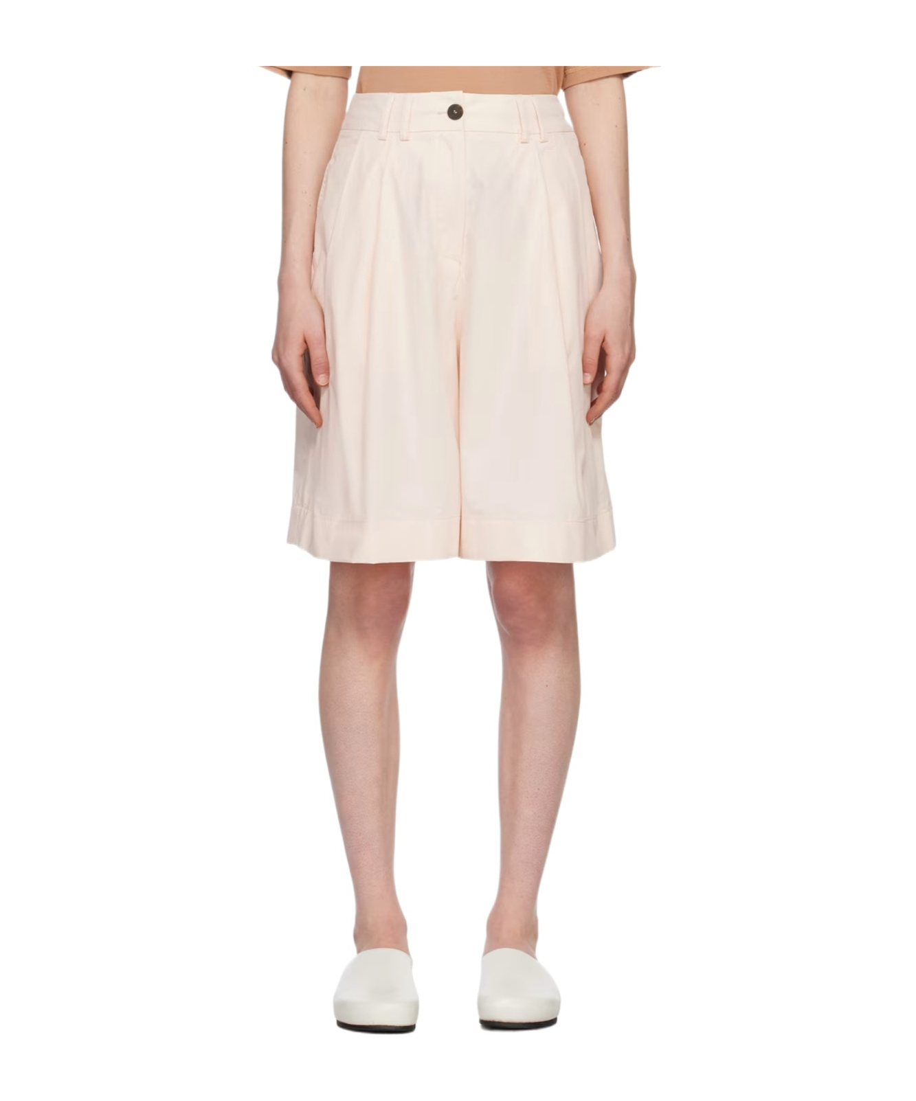 Studio Nicholson Pink Cito Shorts In Pink