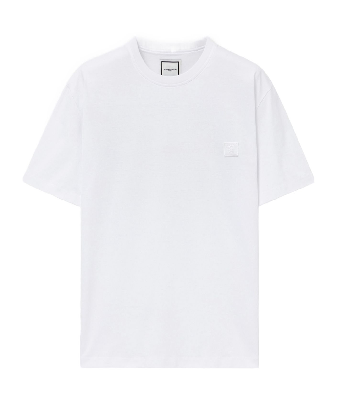 Wooyoungmi Graphic Short-sleeved T-shirt In White