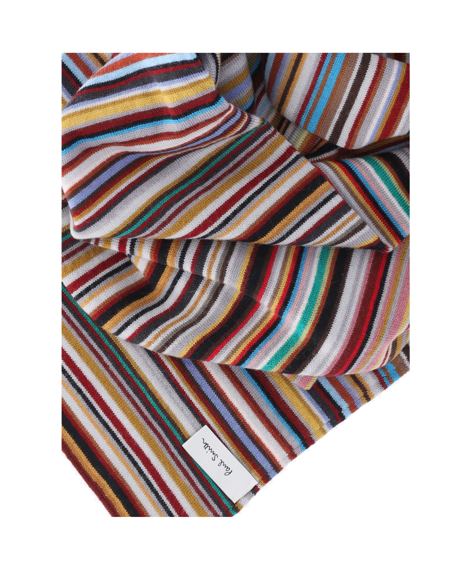 Paul Smith Striped Scarves In Multicolor