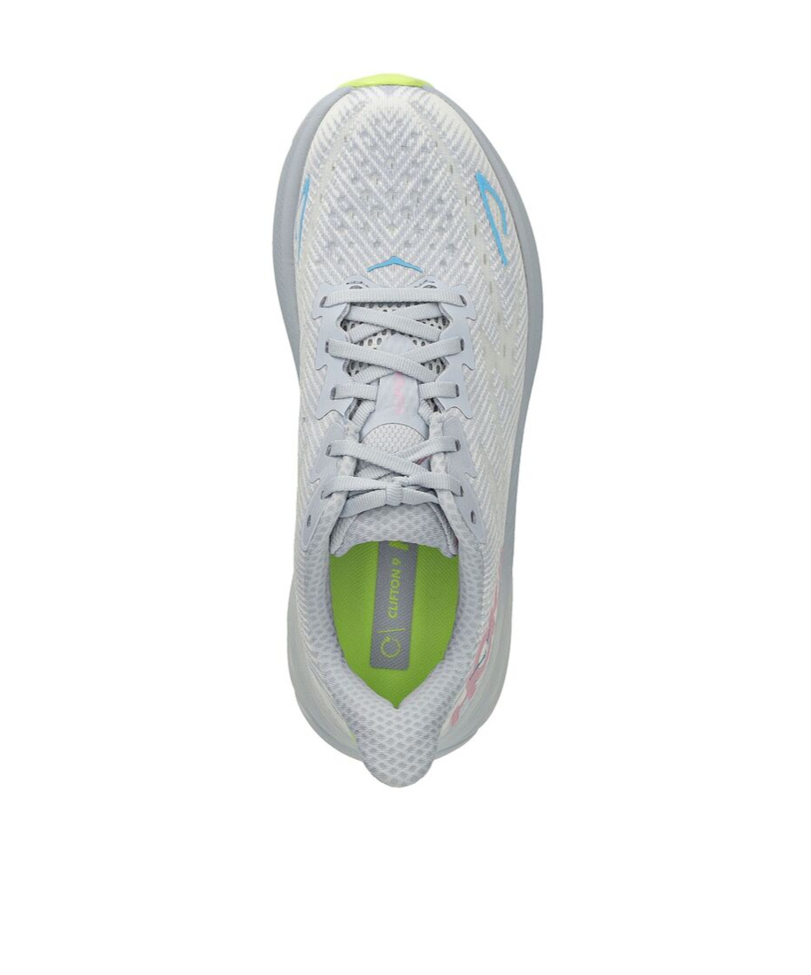 Hoka Clifton 9 Sneakers Purple In White
