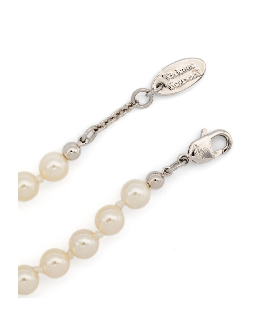 Vivienne Westwood Pearl Bracelet In White