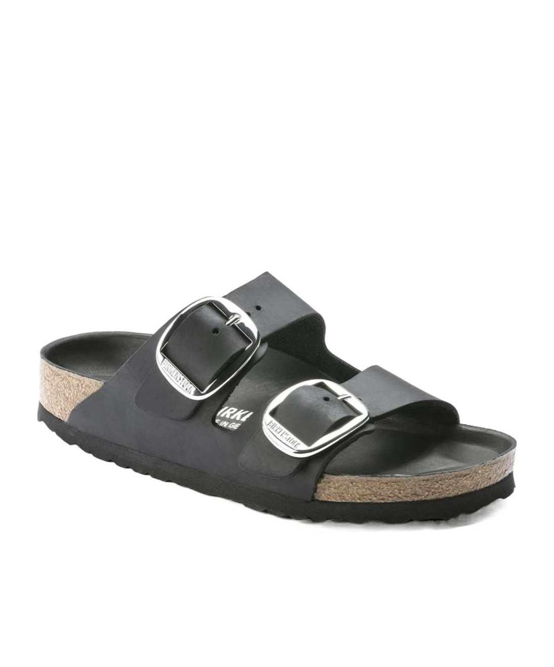 Birkenstock Arizona Big Buckle Slip-on Sandals In Black
