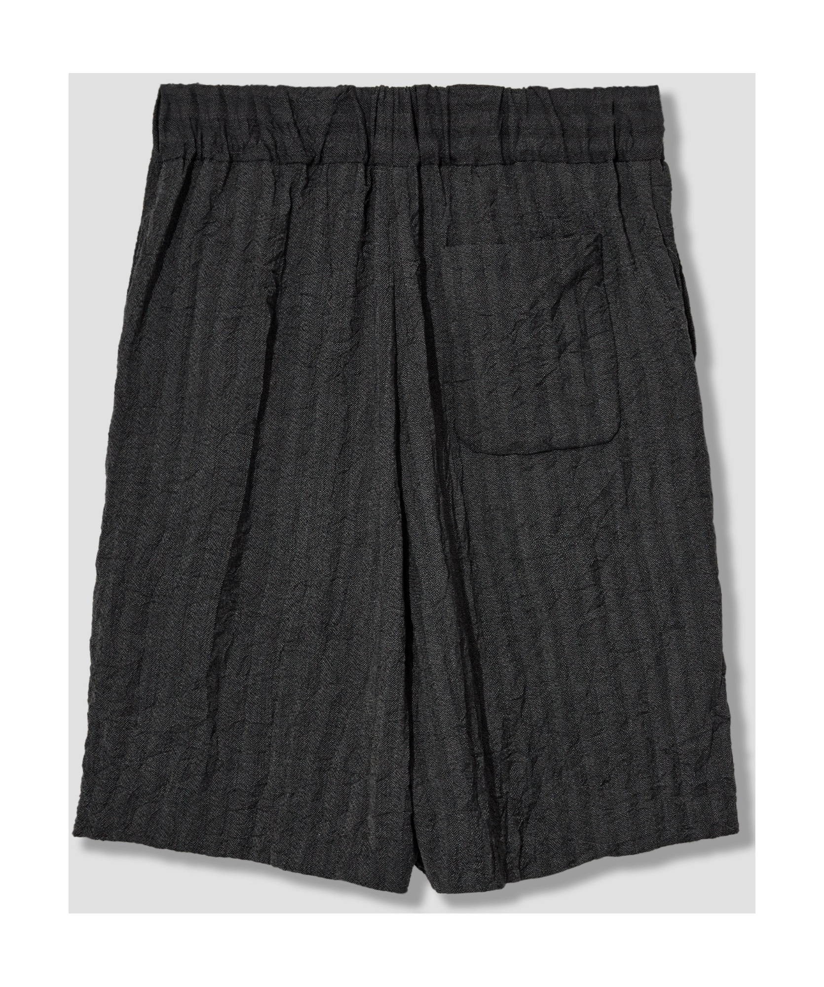 Dries Van Noten Pleated Shorts In Black