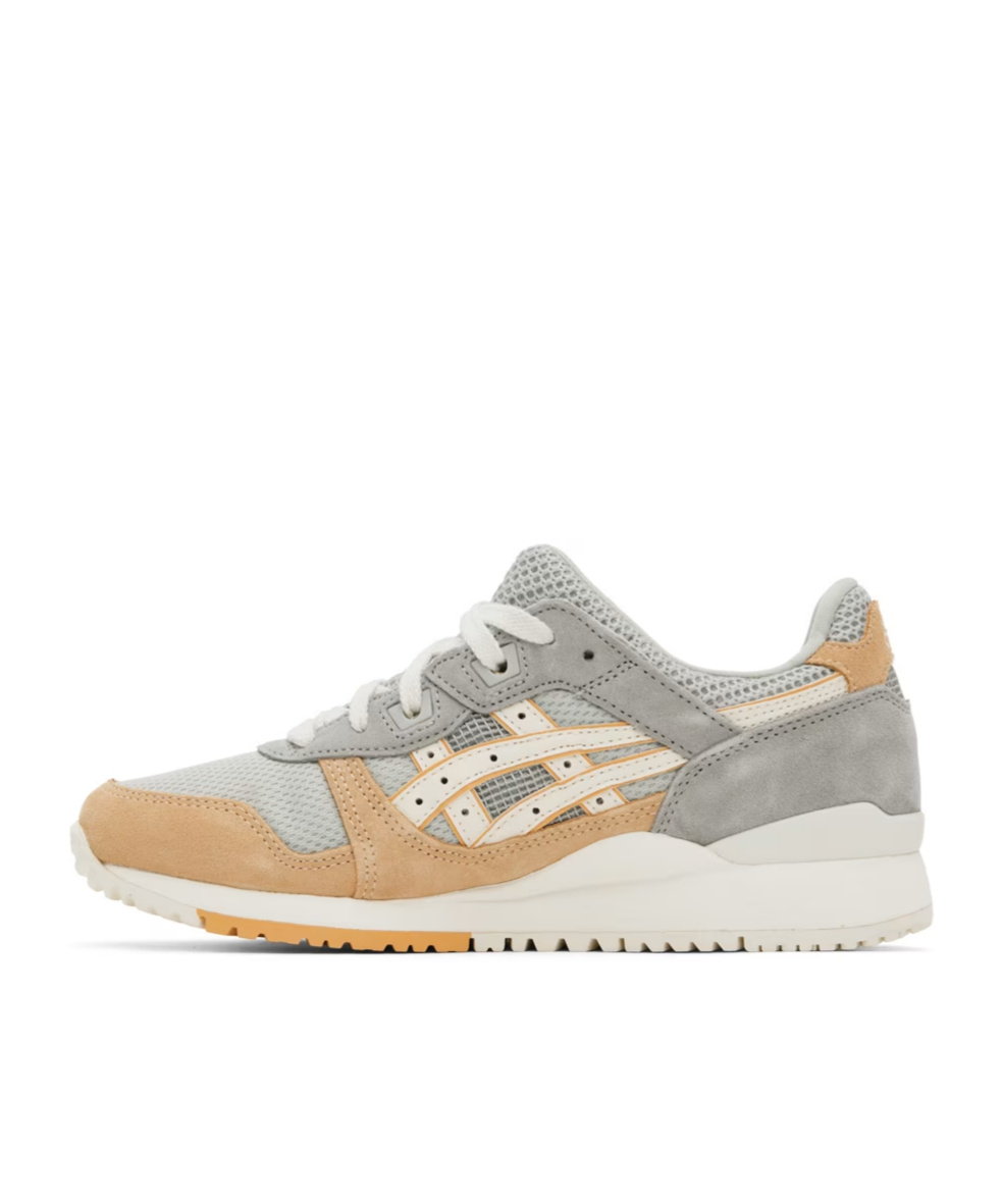 Asics Gel-lyte Iii Og Splicing Design Low-cut Casual Shoes In White